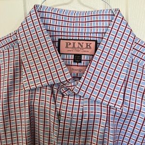 PINK mens shirt size 17-36 1/2